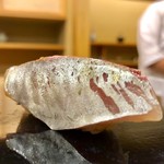 日本橋蛎殻町 すぎた - 2019.9.  鯵