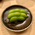 日本橋蛎殻町 すぎた - 2019.9.  枝豆