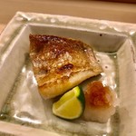 日本橋蛎殻町 すぎた - 2019.9.  赤鯥の焼物