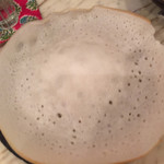 三燈舎 - オモテしっとりふわふわ、裏側香ばしく焼けたアッパム¥320と好相性