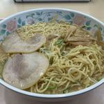 武蔵大学 学生食堂 - 「濃厚豚骨醤油ラーメン（大）」506円「麺増量」66円（税込）