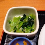 魚民 - 【2019.10.16(水)】牛肉のスタラー定食600円の小鉢