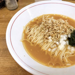 きくや - 台風一過か！？冷やし雲丹そば 〜ちょこっと岩手産雲丹のせ飯割付き〜