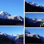 HOTEL REGINA - 室内から撮影。周囲の風景。HOTEL REGINAホテルレジーナ(ウェンゲン,スイス)食彩品館.jp撮