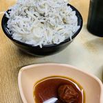 Mankou Shouten - ミニしらす丼 400円