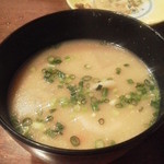 満願 - だご汁も注文できます。