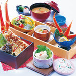 [Choice of crab crab Japanese meal] Hana Gozen