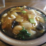 中華屋台 加匠 - 五目あんかけ焼きそば　【　２０１２年２月　】