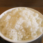 中華屋台 加匠 - 「裏土鍋麻婆豆腐」定食のご飯　【　２０１２年２月　】