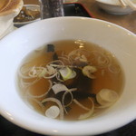 中華屋台 加匠 - 裏麻婆豆腐定食のスープ　【　２０１２年２月　】