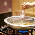 神戸牛 しゃぶしゃぶ おもき 離れ - 神戸牛しゃぶしゃぶ