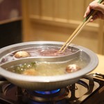 神戸牛 しゃぶしゃぶ おもき 離れ - 神戸牛しゃぶしゃぶ