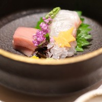 神戸牛 しゃぶしゃぶ おもき 離れ 銀座店 - 旬鮮魚の二点盛り