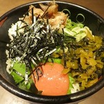 nagoyako-chinsemmonkoshitsutoriginteihanare - 明太子と京風高菜の混ぜ飯税抜590円