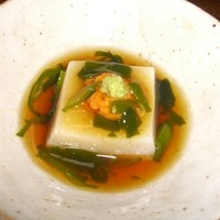 蕎麦懐石 無庵 - 蕎麦豆腐