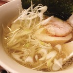 華蔵 - 〆の鶏そばハーフ