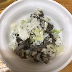 もつ焼 でん - せんまい刺し