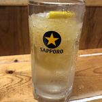 もつ焼 でん - レモンサワー