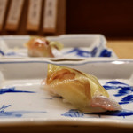 花いち - 〆あじ握り