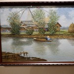 酒とタイ料理 ピッサヌローク - 素敵な絵が飾られてます