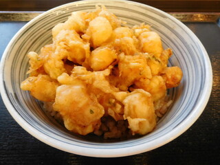 h Tsukiji Tentake - かき揚丼　　　税込990円