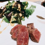 割烹 おみたま - A5ランク山形牛ヒレ肉の炙り