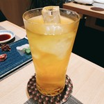 割烹 おみたま - 緑茶ハイ    550円