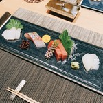 割烹 おみたま - お造り盛り合わせ