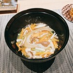 割烹 おみたま - フカヒレの野菜餡