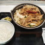 吉野家 - 麻辣牛鍋膳(並) 822円♪