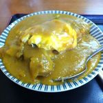 品川庵 - 玉子カツカレー丼（\700）