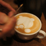 SPERANZA - ラテアート実演してもらった！(1)