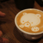 SPERANZA - ラテアート実演してもらった！(2)