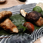 喜助 - 徳島産松茸とカナダ産松茸