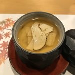 旬菜 おぐら家 - 松茸とハモの茶碗蒸し。
      美味し。
