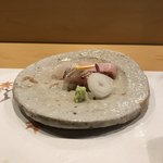 旬菜 おぐら家 - ヒラメ、カマス、ブリ。
      美味し。