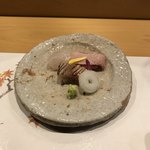 旬菜 おぐら家 - ヒラメ、カマス、ブリ。
      美味し。