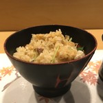 旬菜 おぐら家 - 鮎ご飯。
      美味し。