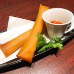 Tenkuu Yamucha Shuka - 海老のチーズ春巻き