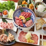 Kurogewagyuu Owarigyuu Yakiniku Yutaka - 食べ放題