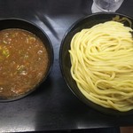 無鉄砲つけ麺無極 - 濃厚豚骨つけ麺（中）