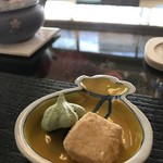 日本茶カフェ やわやわ - 砂糖菓子が付きます（２０１９．１０．１６）