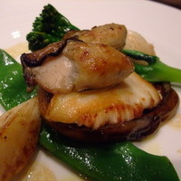 RISTORANTE YAGI - 旬魚　牡蠣　季節野菜