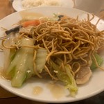 南海飯店 - かたい焼ソバ②