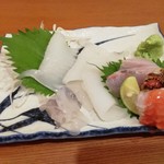 味地歩心 - アオリイカ・沖アジ・穴子炙り