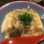 小料理バー　こまき - きのこ餡がけ豆腐