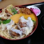 海鮮料理 食彩 太信 - あんこーる丼(アンコウかつ丼)