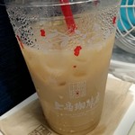 上島珈琲店 - アイスミルク珈琲（無糖）