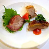 中国料理 桃花林 - 特製焼き物盛り合わせ前菜