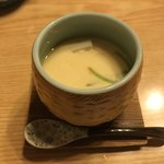 鶴亀寿司 - 茶碗蒸しは遅れての提供